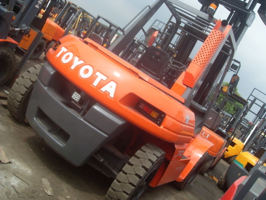 JAPAN 7 tons TCM FD70 forklift used 3t 5t 10t 15t 20t 25t 30t white color good condition