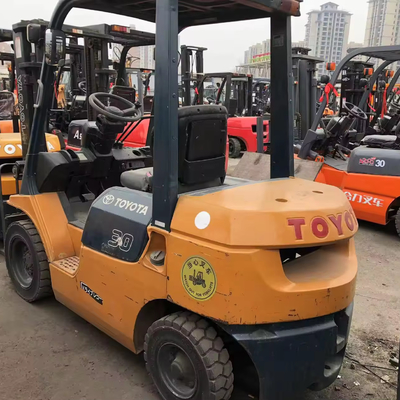 JAPAN Made 2.5Ton Small Forklift Used Toyota FD25 Forklift for Machinery Repair Shops