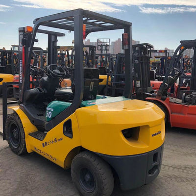 30 Komatsu FD30 3 Ton Used Forklift with 3 Stages Duplex Masts JAPAN Original Forklift