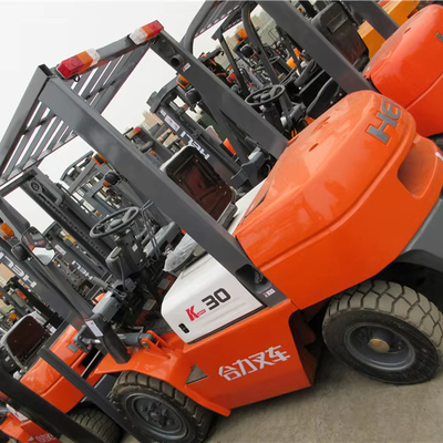 Fork Length 1.2M Used Japan Original Forklift FD30 FD35 Diesel 3 Ton Manual Forklift