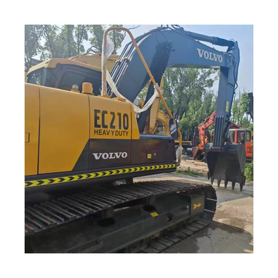 Volvo EC210D Hydraulic Crawler Backhoe Excavator With Original Pump