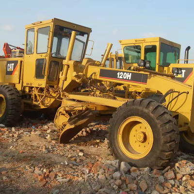 Original Cat Used 140H Caterpillar Motor Grader 140K 140G 120H in Shanghai 17000 KG
