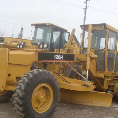 Cat 140H Used Motor Grader with 17000 KG Weight Original Parts Shanghai Year 2018
