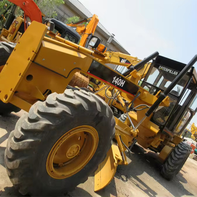 Used Caterpillar Cat 12g 140k 140h 140g 12g 120h 120k Motor Grader with Cummins Engine