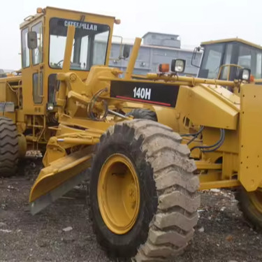 Cummins Engine Used CAT 140H Graders from Original Japan Caterpillar for Construction