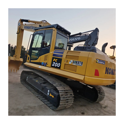 800 Working Hours Used Komatsu PC200-8 Hydraulic Crawler Digger Excavator