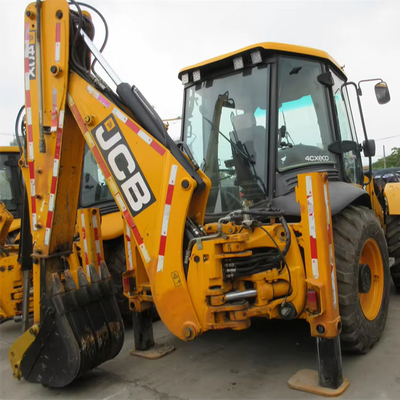 Construction Works Original Paint JCB3CX JCB4CX Used Backhoe Loader in Good Condition