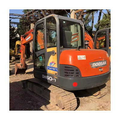 2019 Used Doosan Dh60 7 6 Tons Mini Crawler Excavator For Debris Removal