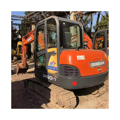 Second Hand Doosan Dh60 7 6ton Mini Crawler Dredging Excavator with 0.2 Bucket Capacity