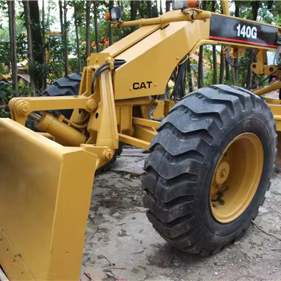 Original CAT 140K Wheel Motor Grader with Low Working Hours and Cummins Engine