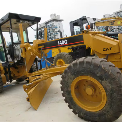 Small Size 17000 KG Cummins Engine Motor Grader 140g 140h 140k For Road Construction
