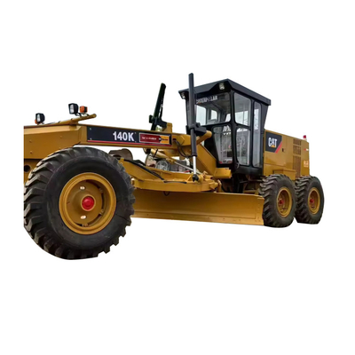 1200 Working Hours Original Japan CATERPILLAR 140K Motor Grader with High Accuracy