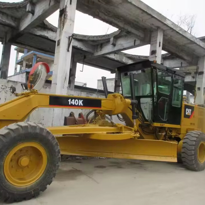 JAPAN CATERPILLAR 140K Motor Grader Good Condition Used CAT 140H 140K Wheel Grader