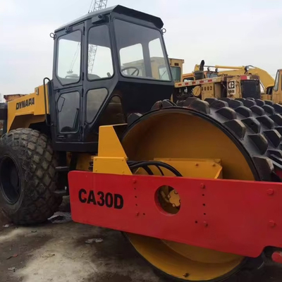 30% Grade Ability Used Dynapac CA301D Road Rollers for Construction Needs