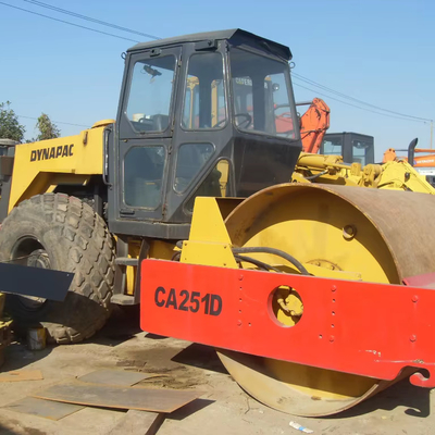 Travel Speed 0-10km/h Dynapac CA251d Single Drum Vibratory Roller 2020
