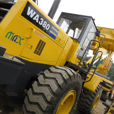 Komatsu WA380 Wheel Loader Used 890 Working Hours 16360-16370 kg Original Secondhand