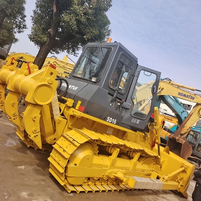 Good Condition Used Shantui SD16 Crawler Bulldozer with Original Hydraulic Cylinder