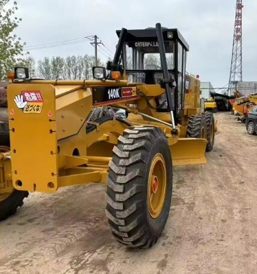 Good Condition Original USA Used CAT 140H Motor Grader Secondhand Caterpillar 140 140G 140K