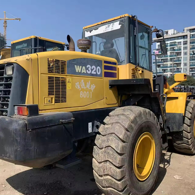 Komatsu WA300 WA320 WA380 WA470 Small Wheel Loader and 13995 14000 kg Machine Weight