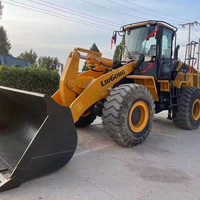 SECOND HAND LIUGONG 856 WHEEL LOADER USED 800 WORKING HOURS GOOD CONDITION 89%