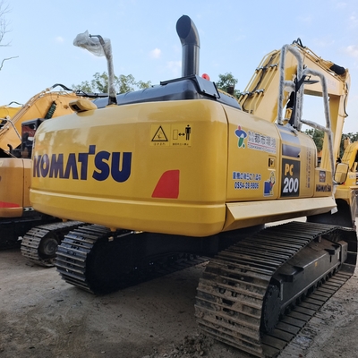 20TONS Used Excavator Komatsu PC200-8 Construction Machine Hydraulic Crawler Excavator