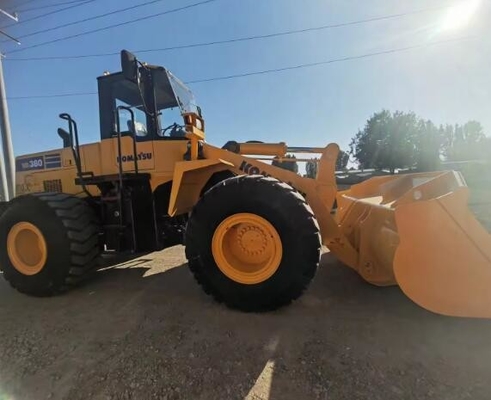 6 Ton Rated Load Original Komatsu WA380-3 Wheel Loader with Original Hydraulic Pump