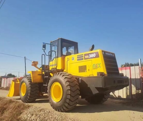 Japan Komatsu WA380-3 Used Wheel Loader Second Hand Komatsu WA380-3 Loaders Year 2017
