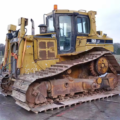 Used CAT D6r Crawler Bulldozer Original Japan Second Hand Dozers D6r with Ripper