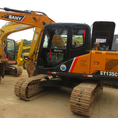 Sany SY135C Hydraulic Crawler Excavator with 0.7CBM Bucket Capacity in Good Condition