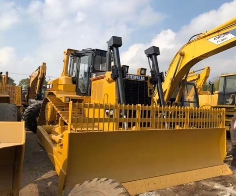 Original Hydraulic Pump Used Caterpillar Cat D7 Bulldozer D7h Dozer in Manufacturing Plant