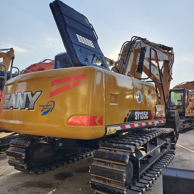 Sany SY135C Hydraulic Crawler Excavator in Excellent Condition with 600 Working Hours