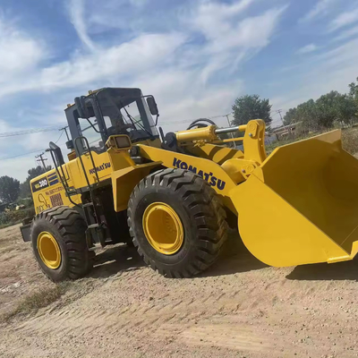 Used Komatsu Wa380 Wheel Loader Original Komatsu 890 Working Hours loaders