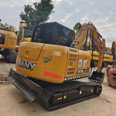 Used SANYsy75c pro excavator High work efficiency and low pricechina orginal construction