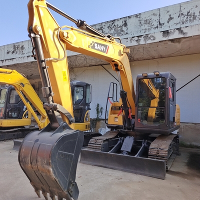 Second Hand Sany SY95C 9.5 Ton Crawler Digger Excavator with ORIGINAL Hydraulic Pump