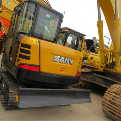 4JG1 Engine Used Sany SY55C Hydraulic Crawler Excavator with ORIGINAL Hydraulic Pump