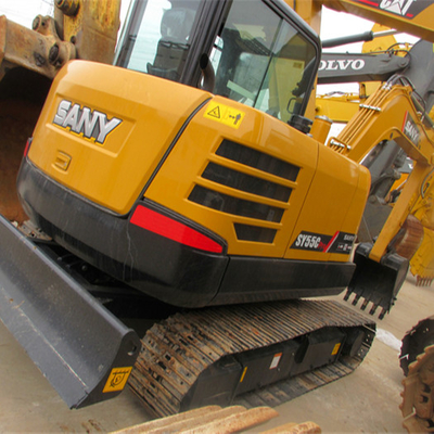 Second Hand Digger Sany SY55C 5.5 tons Original Hydraulic Crawler Excavator