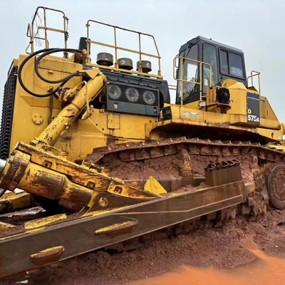 Top-Rated Komatsu 575A Crawler Dozer Used Construction Machinery with Original Engine