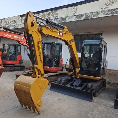 Cat306 6 Ton Mini Used Excavator with Cat C2.6 DLturbo Engine and 1200 Working Hours