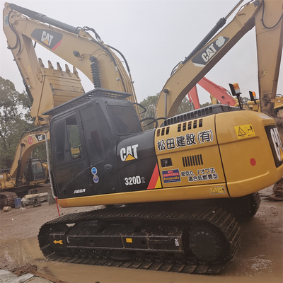 CAT320D2 Excavator Second-hand Ready to Ship 20930 KG Machine Weight Crawling Machinery