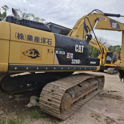 Large and Powerful 326d Crawler Excavator with Winch ORIGINAL Hydraulic Pump ORIGINAL