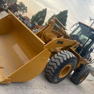 USED 966H Front Wheel Loader Good Condition 92 KW Secondhand Caterpillar 966H Loader