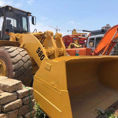1200 Working Hours Used 980G Front Wheel Loader Caterpillar 980G Second Hand Loader