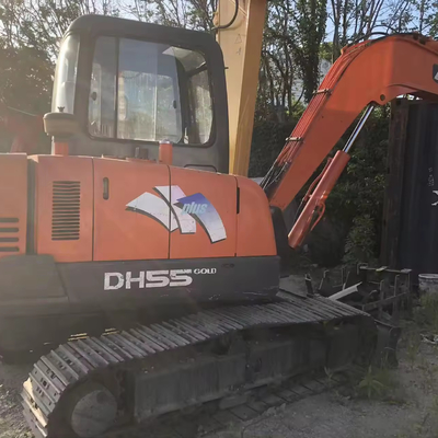 DOOSAN DX55-9C Mini Crawler Excavator 2010 Year Second Hand for Earthwork Construction