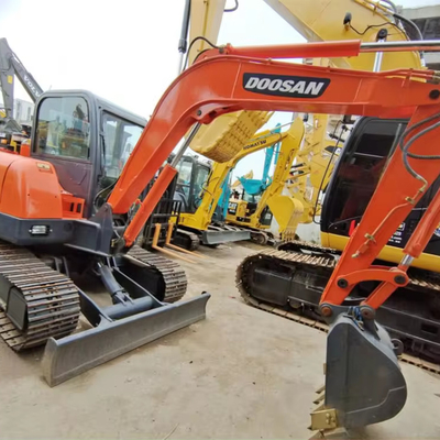 38.1KW Doosan DH60-7 Used Excavator in Good Condition with Original Hydraulic Pump