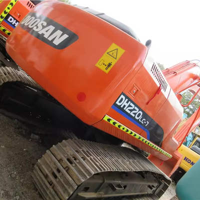 110KW Power Doosan DH220LC-7 Used Crawler Excavator with 1.2m3 Bucket Capacity
