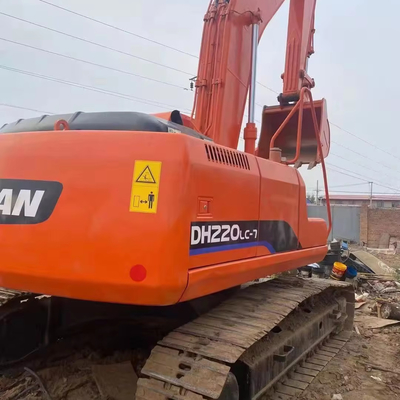 110KW Doosan DH220LC-7 Excavator 22Ton 2800 Working Hours Original 225 300 Hydraulic