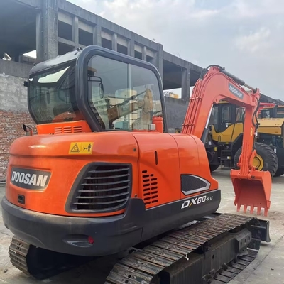 Mini Small Excavator DX60-9C Used Doosan DX60-9C Excavator 6Ton Second Hand Machine