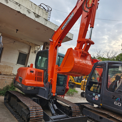 2019 Used Doosan DX60-9C Excavator 6 Ton 7Ton Hydraulic Digger Crawler Mini Excavators