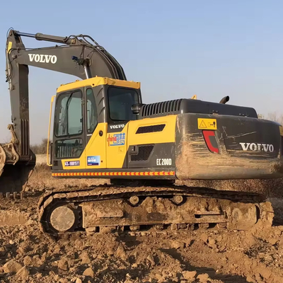 VOLVO EC200D Second-hand Excavator 20ton in Good Condition for Bridge Construction