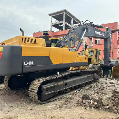 Second Hand Large 48Ton VolvoEC480D Excavator with ORIGINAL Hydraulic Cylinder